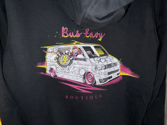 OG Hooded top. Skull Bus design.