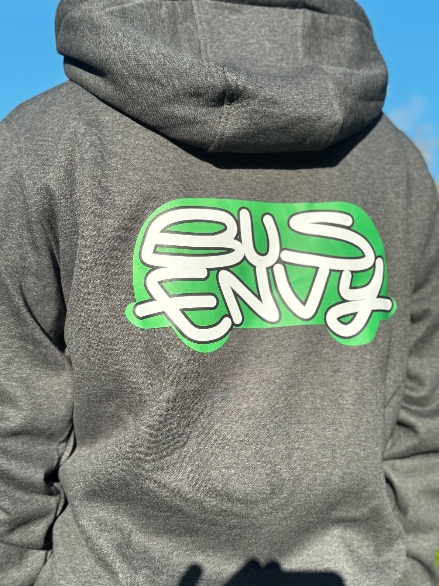 OG Hooded Top. Bubble Bus design.